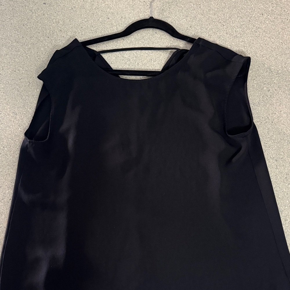 Halogen Black Backless Dress